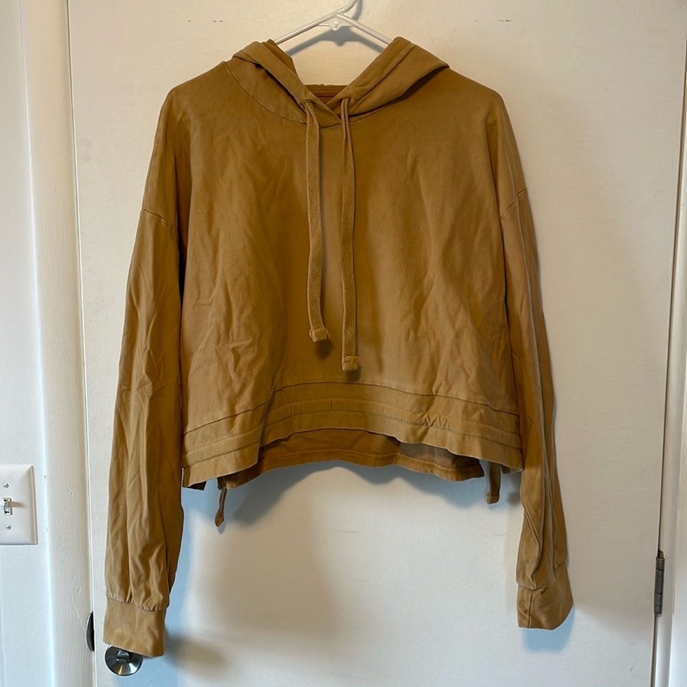 Zara Cropped Hoodie Size Small